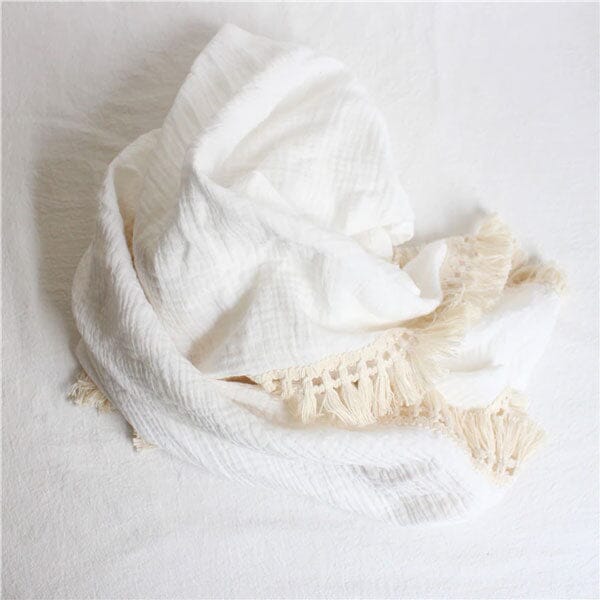 Couverture bébé en gaze de coton