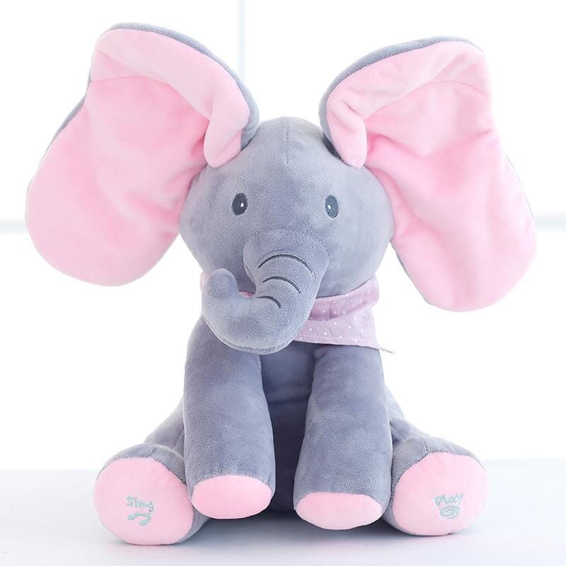 Doudou Éléphant Flappy - Doux, Câlin et Adorable