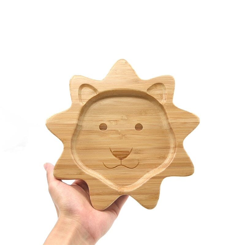 Assiette Bébé en Bois