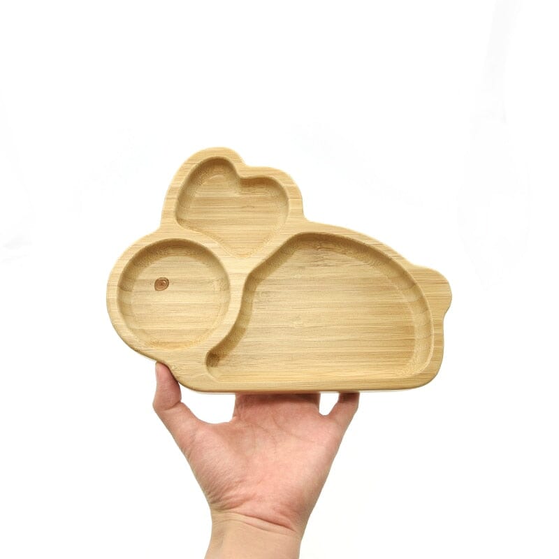 Assiette Bébé en Bois