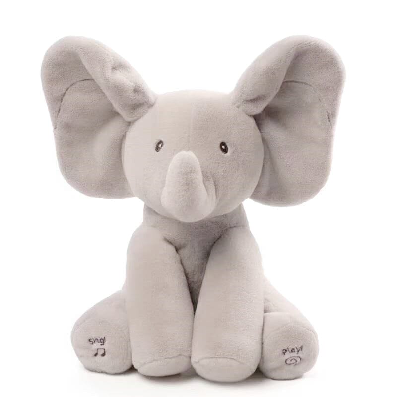 Doudou Éléphant Flappy - Doux, Câlin et Adorable