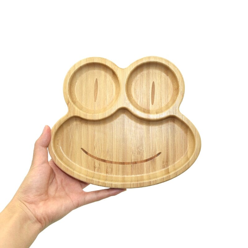 Assiette Bébé en Bois