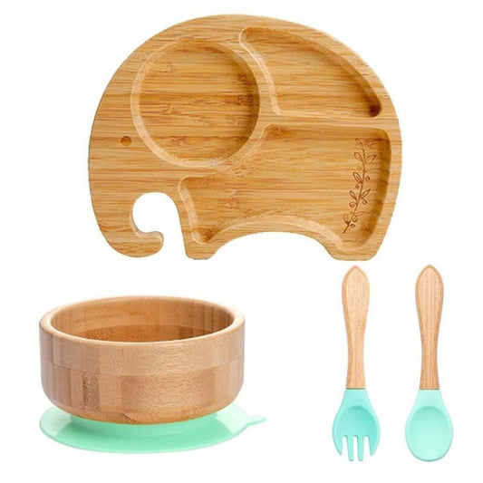 Assiette Bambou Éléphant