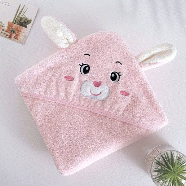 Cape de bain animaux bébé