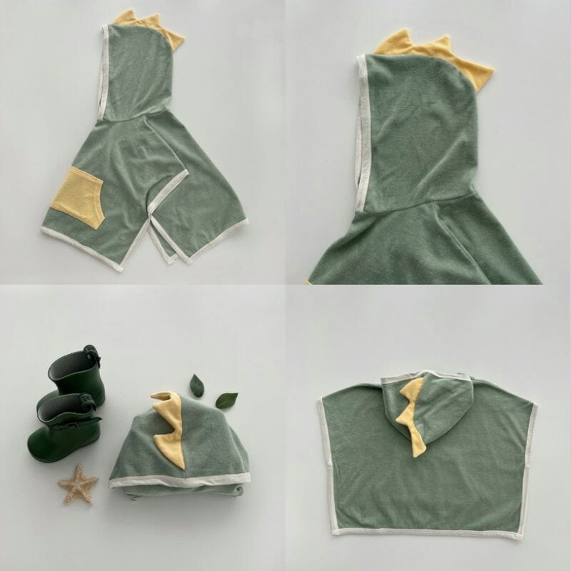 Sortie de Bain Bébé Dinosaure