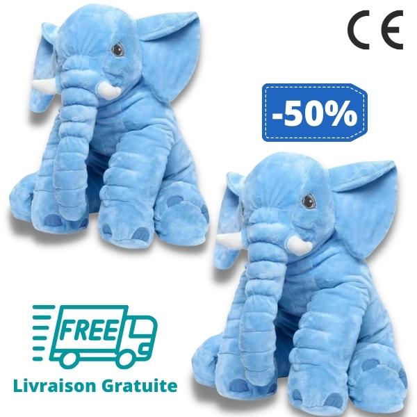 ÉLÉPHANT PELUCHE GÉANTE