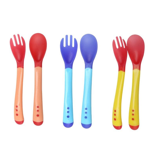 Set Couverts Bébé en Plastique