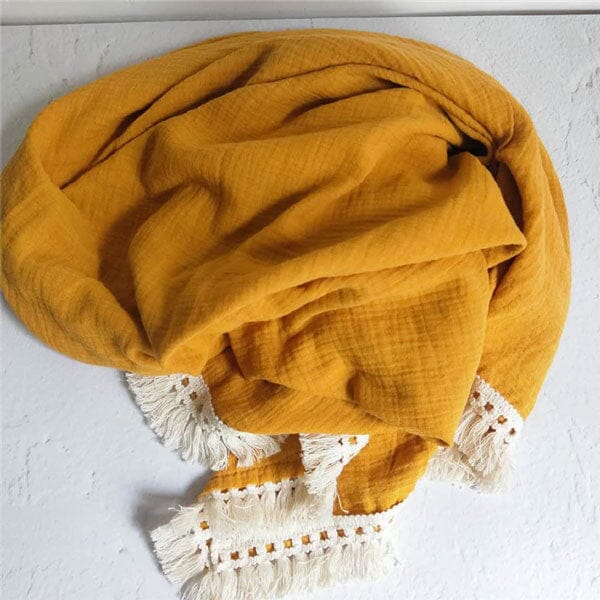Couverture bébé en gaze de coton
