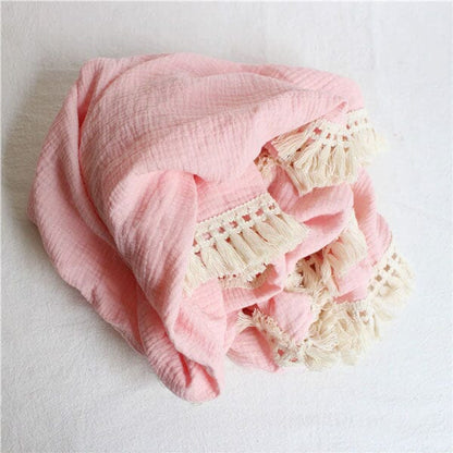 Couverture bébé en gaze de coton