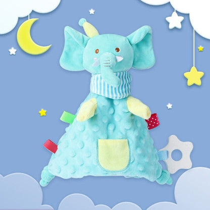 Couverture doudou éléphant plat