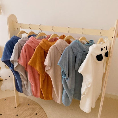 Cape de Bain Bébé Panda en Coton