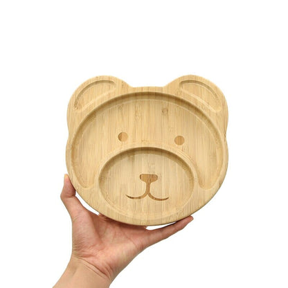 Assiette Bébé en Bois