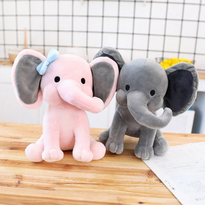 Manny ™ | Elephant doudou Rose