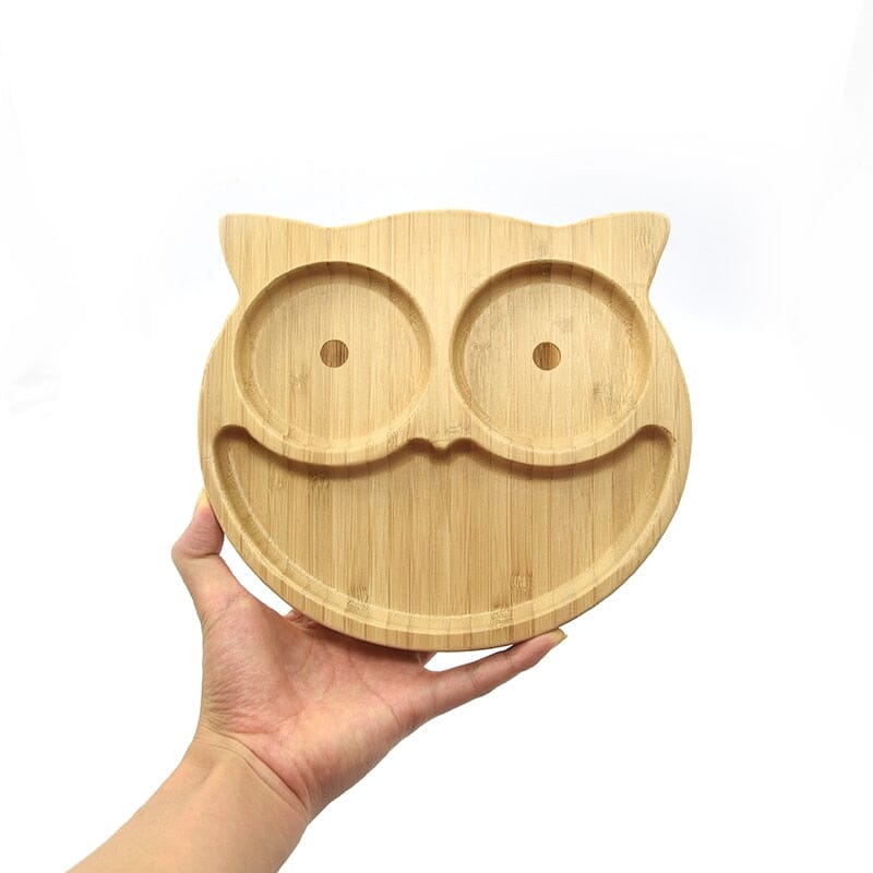 Assiette Bébé en Bois