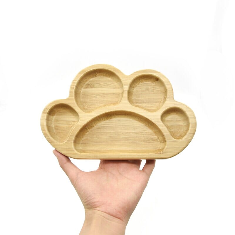 Assiette Bébé en Bois