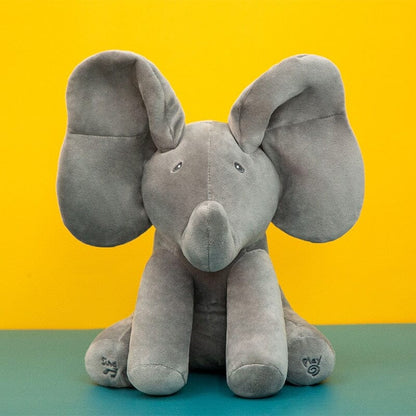 Doudou Éléphant Flappy - Doux, Câlin et Adorable