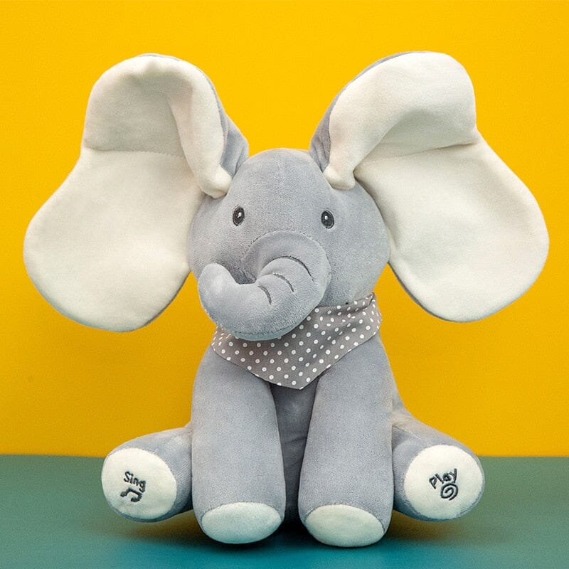 Doudou Éléphant Flappy - Doux, Câlin et Adorable