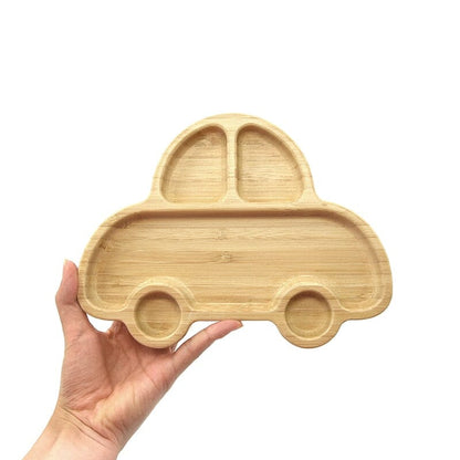Assiette Bébé en Bois
