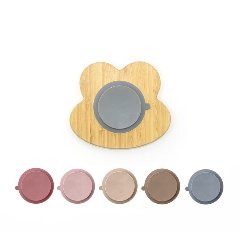 Assiette Bébé en Bois