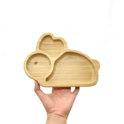 Assiette Bébé en Bois