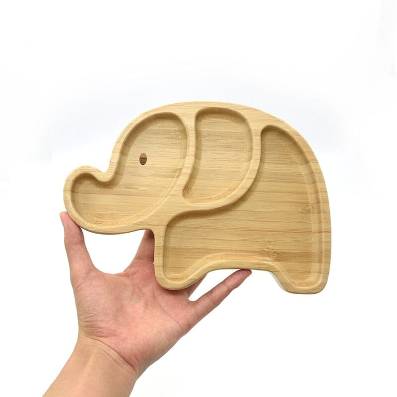 Assiette Bébé en Bois