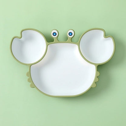 Assiette Crabe en Silicone pour bébé