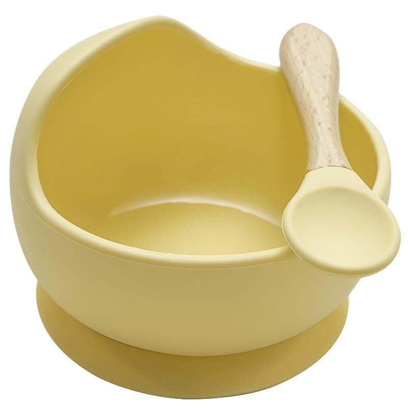 BabyBol | Ensemble Bol + Cuillère en silicone