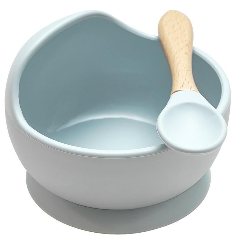 BabyBol | Ensemble Bol + Cuillère en silicone