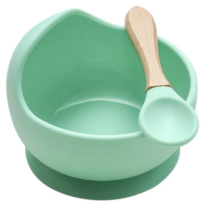 BabyBol | Ensemble Bol + Cuillère en silicone