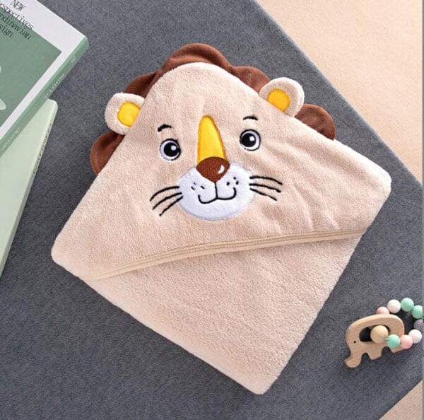 Cape de bain animaux bébé