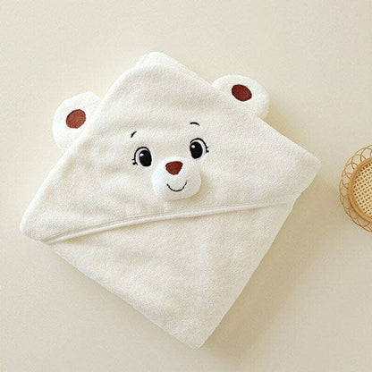 Cape de bain animaux bébé