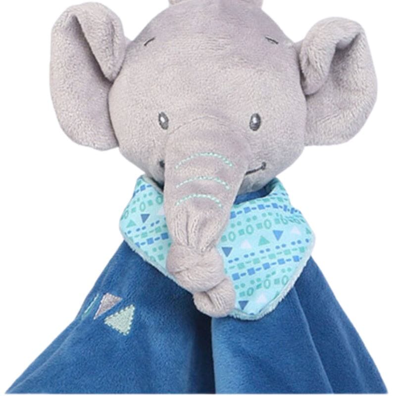 Doudou Éléphant bleu