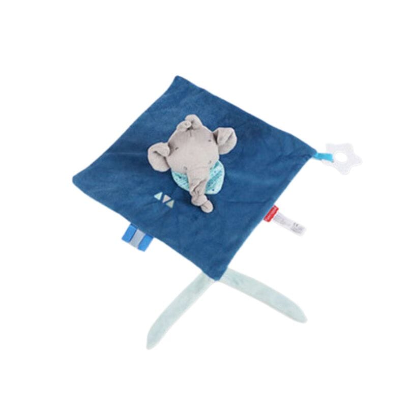Doudou Éléphant bleu