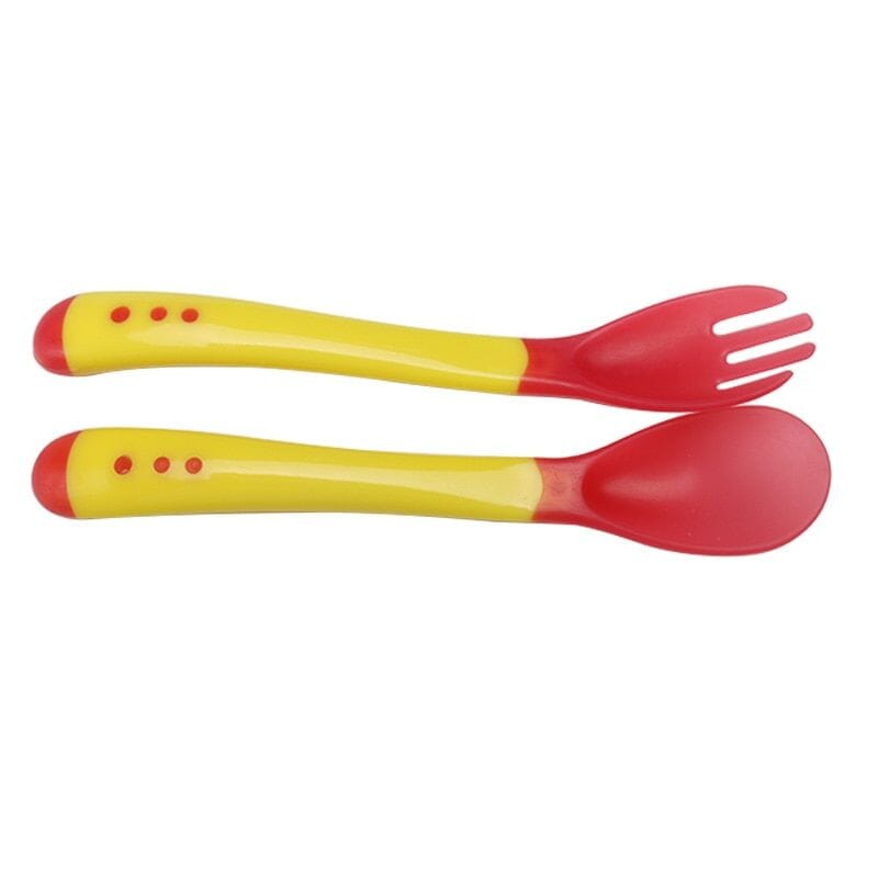 Set Couverts Bébé en Plastique