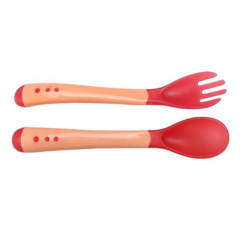 Set Couverts Bébé en Plastique